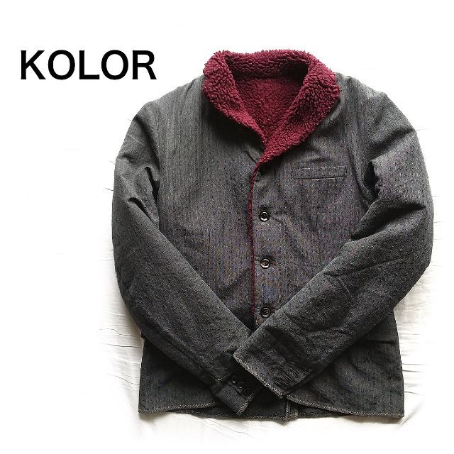 kolor 07aw ウール　切り替え　ジャケット