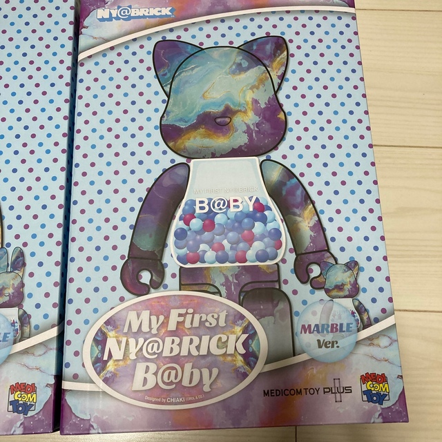 BE@RBRICK(ベアブリック)のMyFirst R@BBRICK B@by セット ハンドメイドのおもちゃ(フィギュア)の商品写真