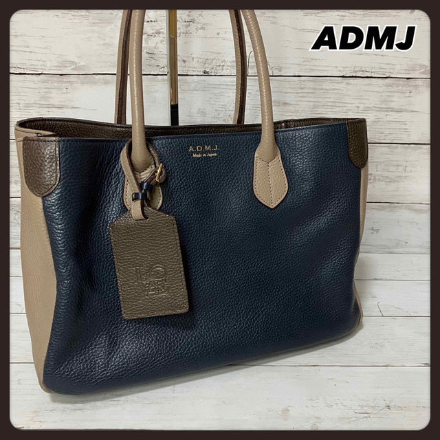 オックスフォードブルー A.D.M.J トートバッグ ハンドバッグ オール