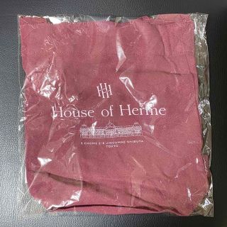 ハーリップトゥ(Her lip to)のHer lip to House of Herme トートバッグ　バーガンディ(トートバッグ)