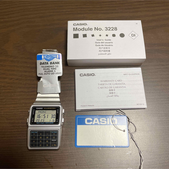 CASIO(カシオ)のCASIO データバンク  DBC-611-1  メンズの時計(腕時計(デジタル))の商品写真