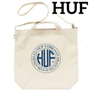 ハフ(HUF)の新品・未開封☆HUF 2WAY トートバッグ オフホワイト ショルダーバッグ(トートバッグ)