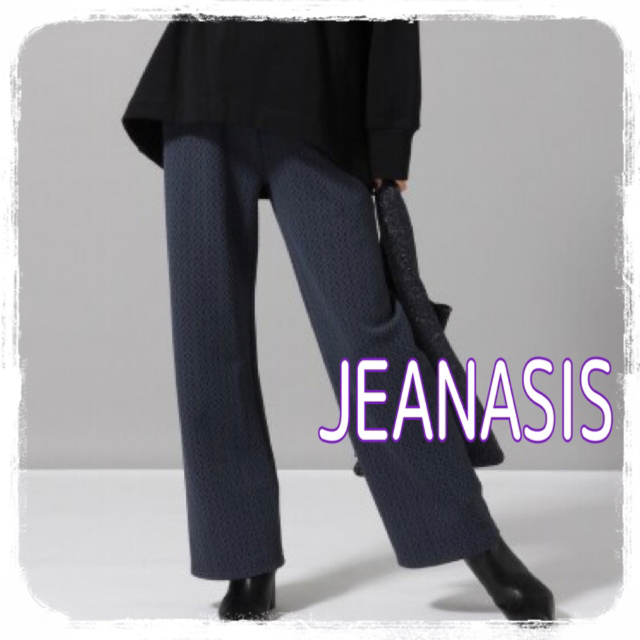 JEANASIS(ジーナシス)のJEANASIS ♥ 激かわ アソートジャガードパンツ ワイドパンツ レディースのパンツ(カジュアルパンツ)の商品写真