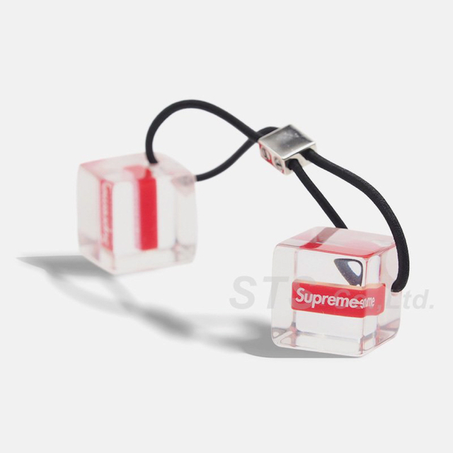 Supreme(シュプリーム)のsupreme Hair Bobbles (Set of 2) "Red" レディースのヘアアクセサリー(ヘアゴム/シュシュ)の商品写真