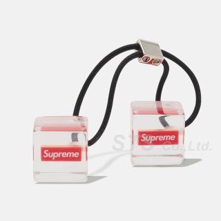 シュプリーム(Supreme)のsupreme Hair Bobbles (Set of 2) "Red"(ヘアゴム/シュシュ)