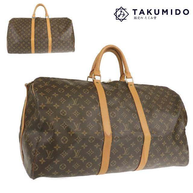 激安単価で VUITTON LOUIS - Bランク ヴィトン LV ブランド 茶 ユニ