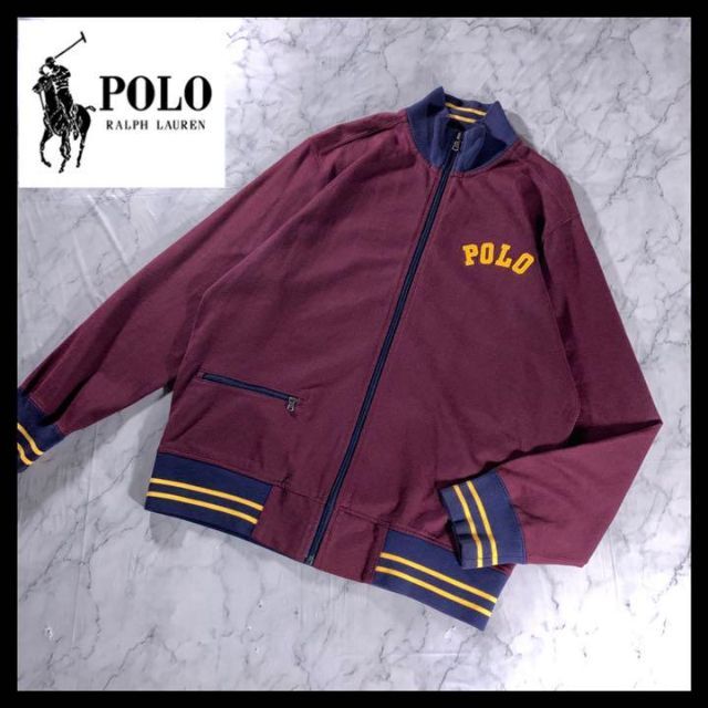 POLO RALPH LAUREN - 90s 古着 ポロラルフローレン ライン トラック