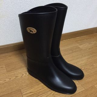 ダフナブーツ(Dafna Boots)のハーフ丈！Dafna ダフナ レインブーツ バックリブ レディース サイズ37(レインブーツ/長靴)