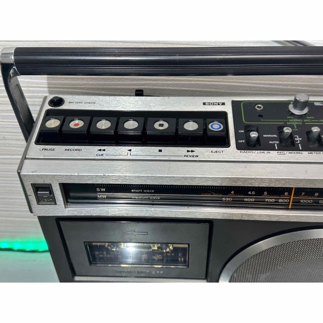 SONYソニー ラジカセ CF-1980V 1980mark5 昭和レトロ動作品