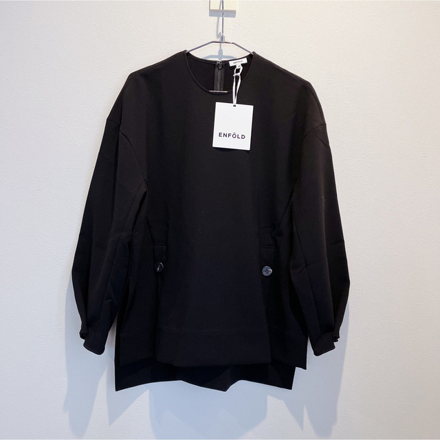 ENFOLD】TWO-WAY-SLEEVE PULLOVER ENFOLD】TWO-WAY-SLEEVE PULLOVER