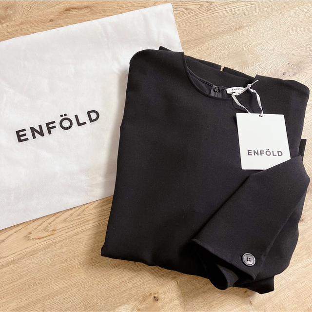 ENFOLD】TWO-WAY-SLEEVE PULLOVER ENFOLD】TWO-WAY-SLEEVE PULLOVER