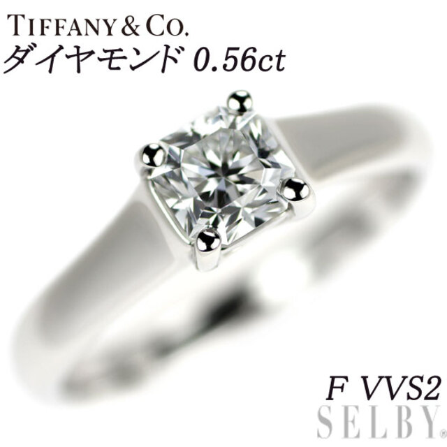 保証書付】 Tiffany & Co. - ティファニー Pt950 ダイヤモンド リング