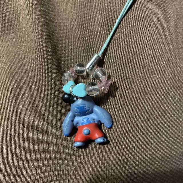 STITCH(スティッチ)のスティチ　ストラップ エンタメ/ホビーのおもちゃ/ぬいぐるみ(キャラクターグッズ)の商品写真