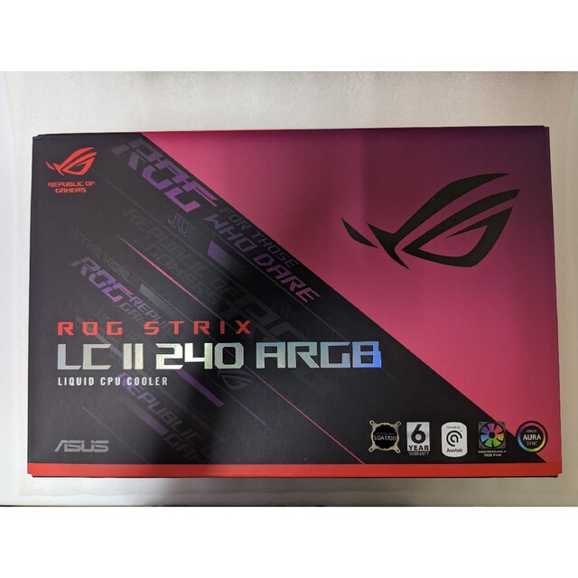 ASUS ROG STRIX LC II 240 ARGB　簡易水冷