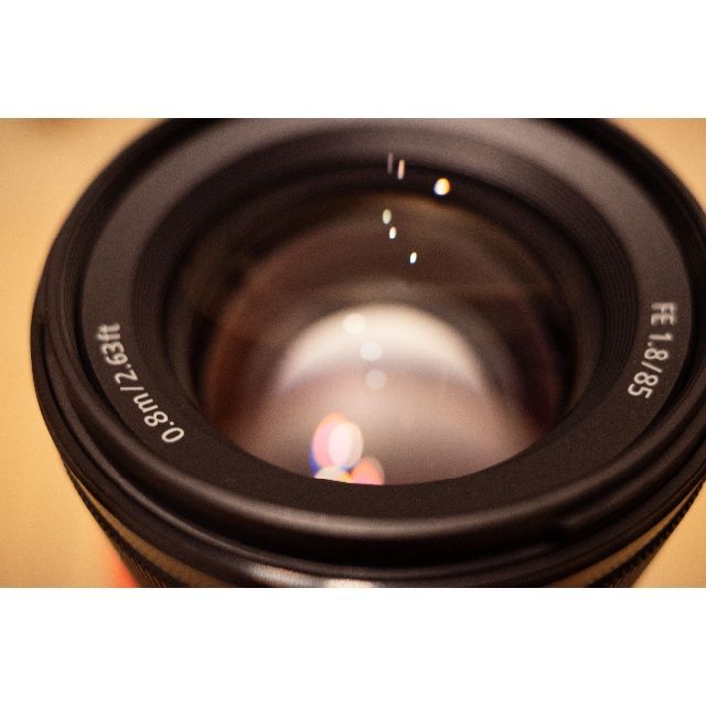 SONY(ソニー)のSONY 85mm f1.8 スマホ/家電/カメラのカメラ(レンズ(単焦点))の商品写真