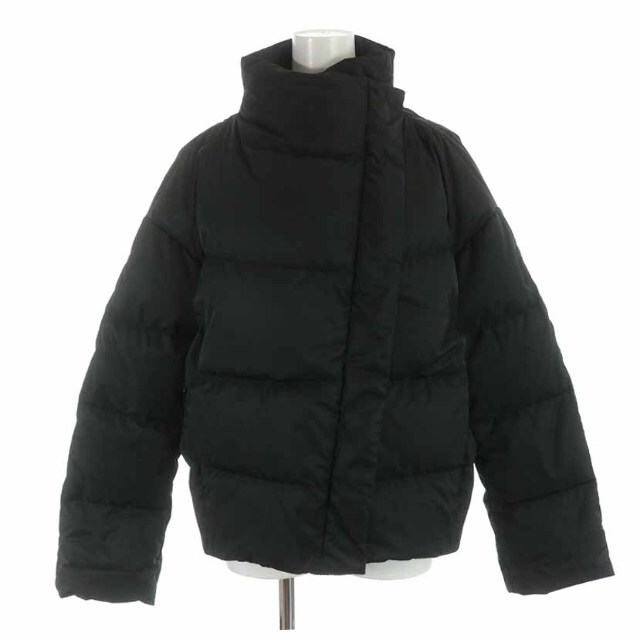 theory LIGHT POLY TWILL2 OFFSET PUFFER