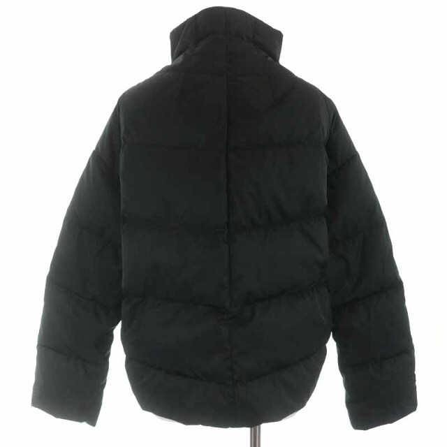 theory LIGHT POLY TWILL2 OFFSET PUFFER