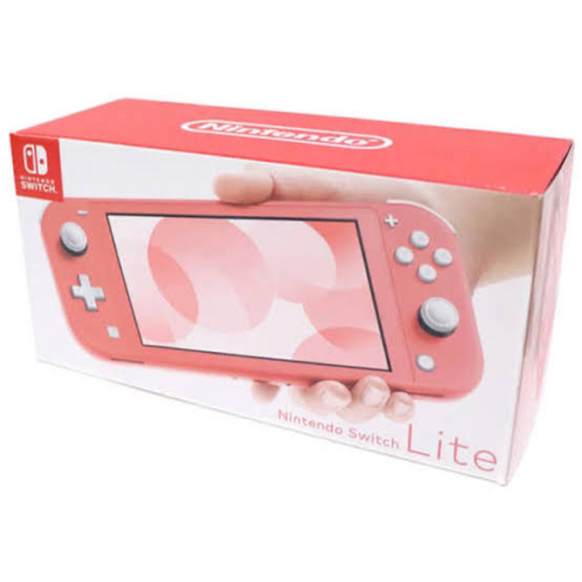 スイッチライト　本体　コーラル　新品未使用　switch lite