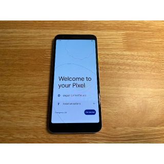 グーグルピクセル(Google Pixel)のGoogle Pixel 3a パープル 純正ケースと箱つき(スマートフォン本体)