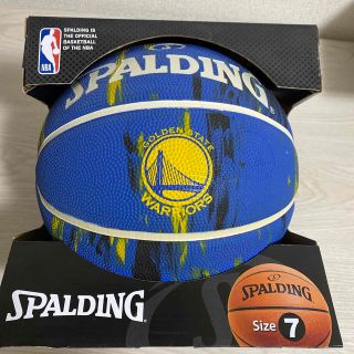 スポルディング(SPALDING)のSPALDING バスケットボール 7号 ウォーリアーズ(バスケットボール)