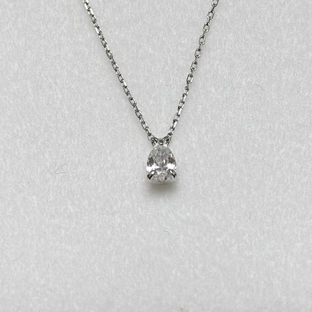 ☆ LKサロン シズクネックレス ラボグロウン 0.2ct WG☆ | www.jarussi