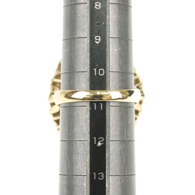 指輪 ターコイズリング 約11号 中古 ターコイズ 石目不明 ダイヤモンド