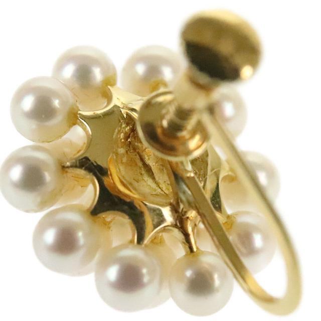 パールイヤリング  総重量約3.9g K18  | アクセサリー レディース ファッション 真珠 18金 シンプル 上品 Aランク