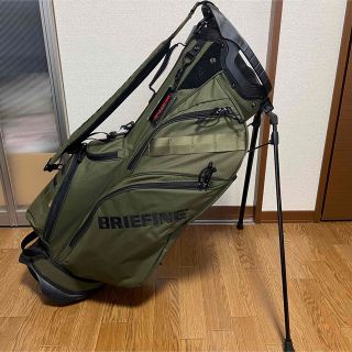 ブリーフィング(BRIEFING)の新品未使用　BRIEFING キャディバック  レンジャグリーン(バッグ)