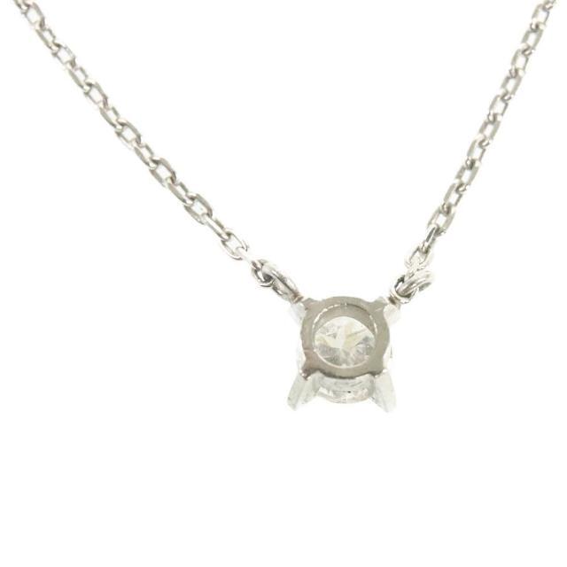 ダイヤネックレス 中古 Pt850 ダイヤモンド 石目不明 ダイヤモンドチェッカー済み 総重量約2.9g 【中古】 | ペンダント 一粒ダイヤ ジュエリー レディース ダイアモンド ファッション 小物 アクセサリー Aランク