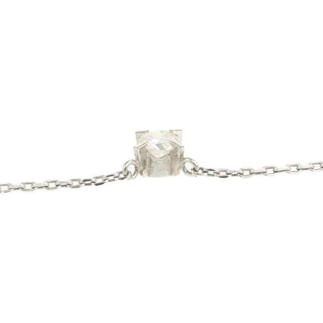 ダイヤネックレス 中古 Pt850 ダイヤモンド 石目不明 ダイヤモンドチェッカー済み 総重量約2.9g 【中古】 | ペンダント 一粒ダイヤ ジュエリー レディース ダイアモンド ファッション 小物 アクセサリー Aランク - 5
