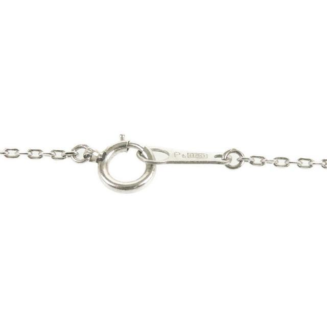 ダイヤネックレス 中古 Pt850 ダイヤモンド 石目不明 ダイヤモンドチェッカー済み 総重量約2.9g 【中古】 | ペンダント 一粒ダイヤ ジュエリー レディース ダイアモンド ファッション 小物 アクセサリー Aランク