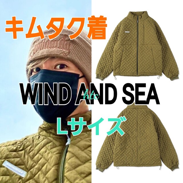 WIND AND SEA★HIGH NECK QUILTING BLOUSON | フリマアプリ ラクマ