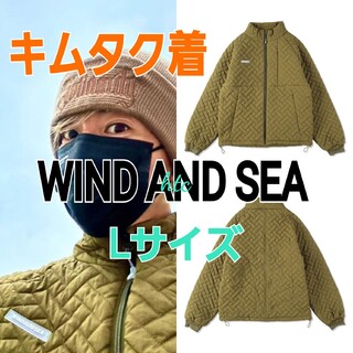 WIND AND SEA★HIGH NECK QUILTING BLOUSON