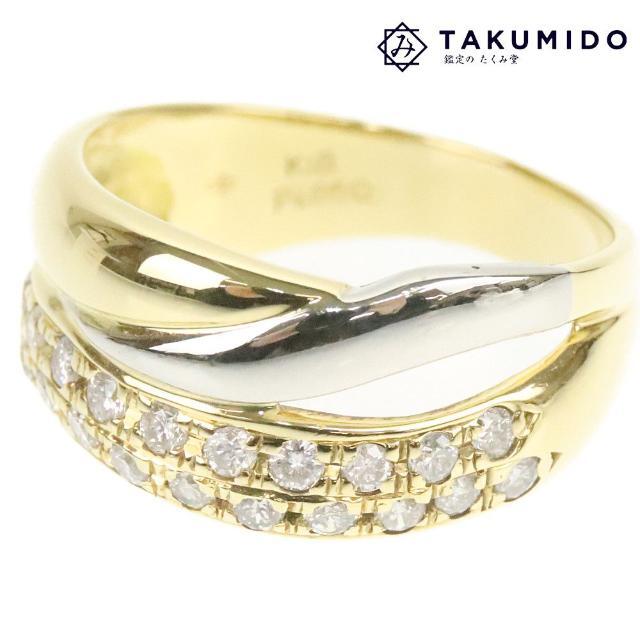 偉大な ジュエリーマキ 指輪 ダイヤリング 約14号 JEWELRY MAKI 中古