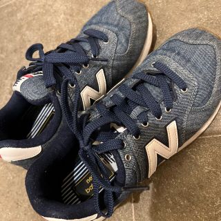 ニューバランス(New Balance)のニューバランス　デニム地　24センチ(スニーカー)