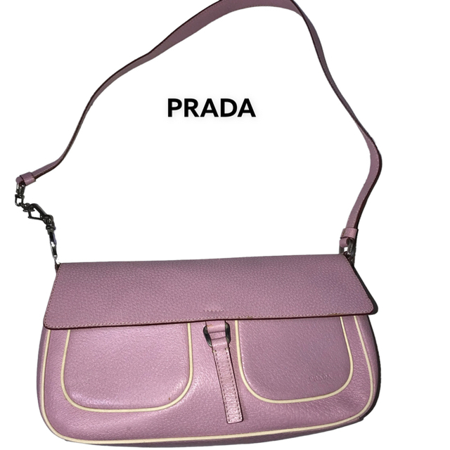 PRADA(プラダ)のPRADA レザーショルダートートバック レディースのバッグ(ショルダーバッグ)の商品写真