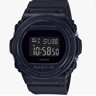 ベビージー(Baby-G)のCASIOベビージー BGD-570-1JF レディース ブラック(腕時計)