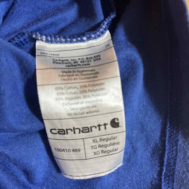 carhartt(カーハート)の【古着】Carhartt 半袖Tシャツ XL 値下げしました メンズのトップス(Tシャツ/カットソー(半袖/袖なし))の商品写真