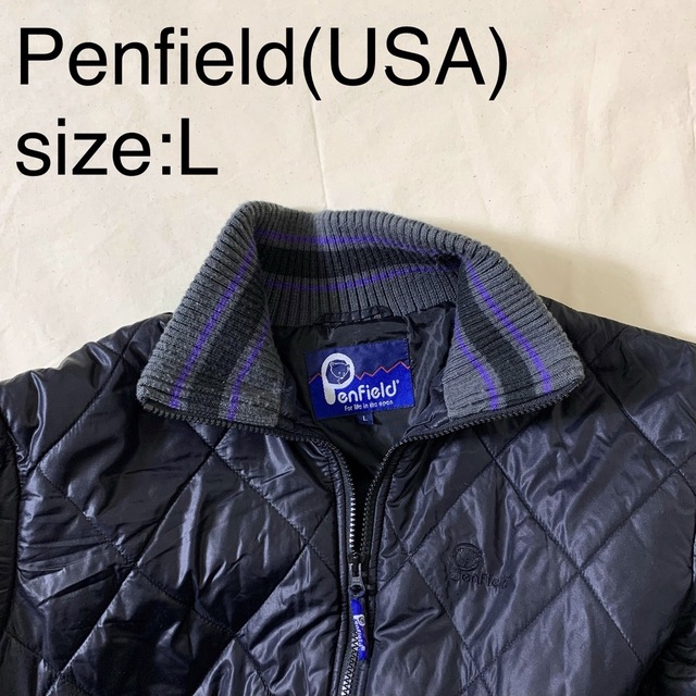 Penfield(USA)ビンテージパデッドジャケット　ブラックメンズ