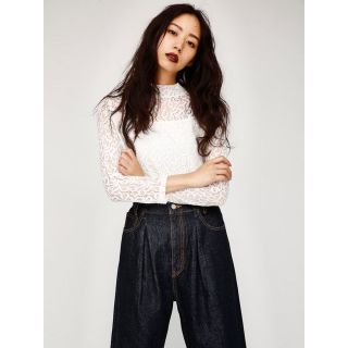 マウジー(moussy)のMOUSSY レーストップス(シャツ/ブラウス(長袖/七分))