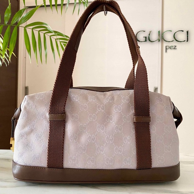 極美品 GUCCI グッチ GG柄 レザーハンドバッグ 2022新商品 35%割引 www