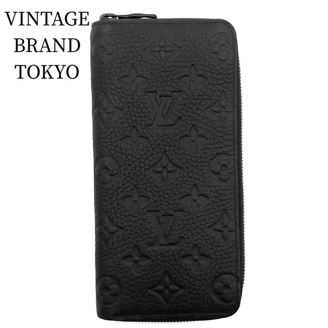 ルイヴィトン LOUIS VUITTON モノグラム　マットブラック　財布