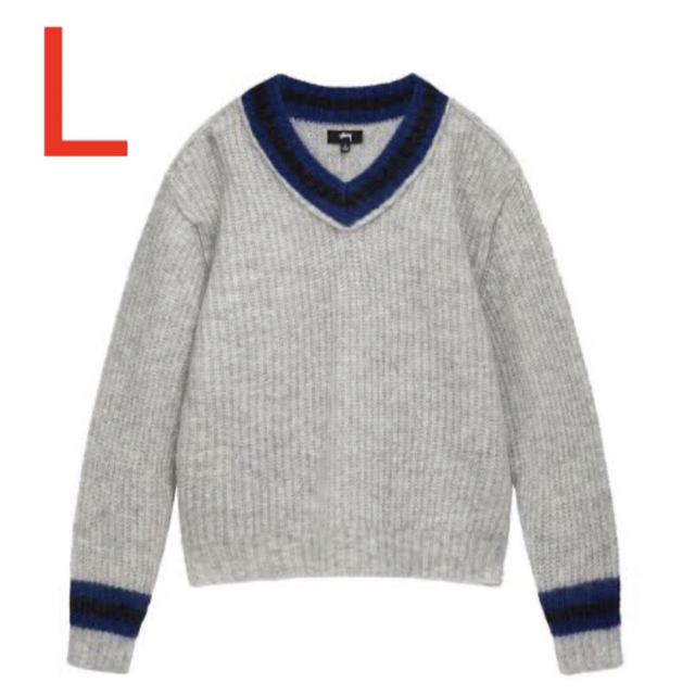 STUSSY MOHAIR TENNIS SWEATER 23aw