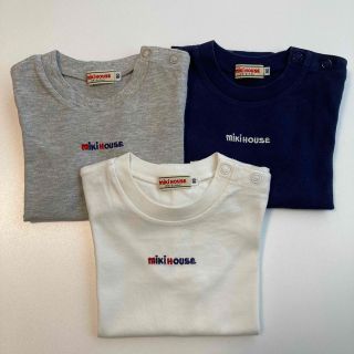 ミキハウス(mikihouse)の最終価格 ミキハウス Tシャツ 90cm 90サイズ 3点 まとめ売り(Tシャツ/カットソー)