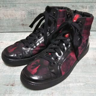 プラダ(PRADA)のPRADA  良品  迷彩  スニーカー  5.5(スニーカー)