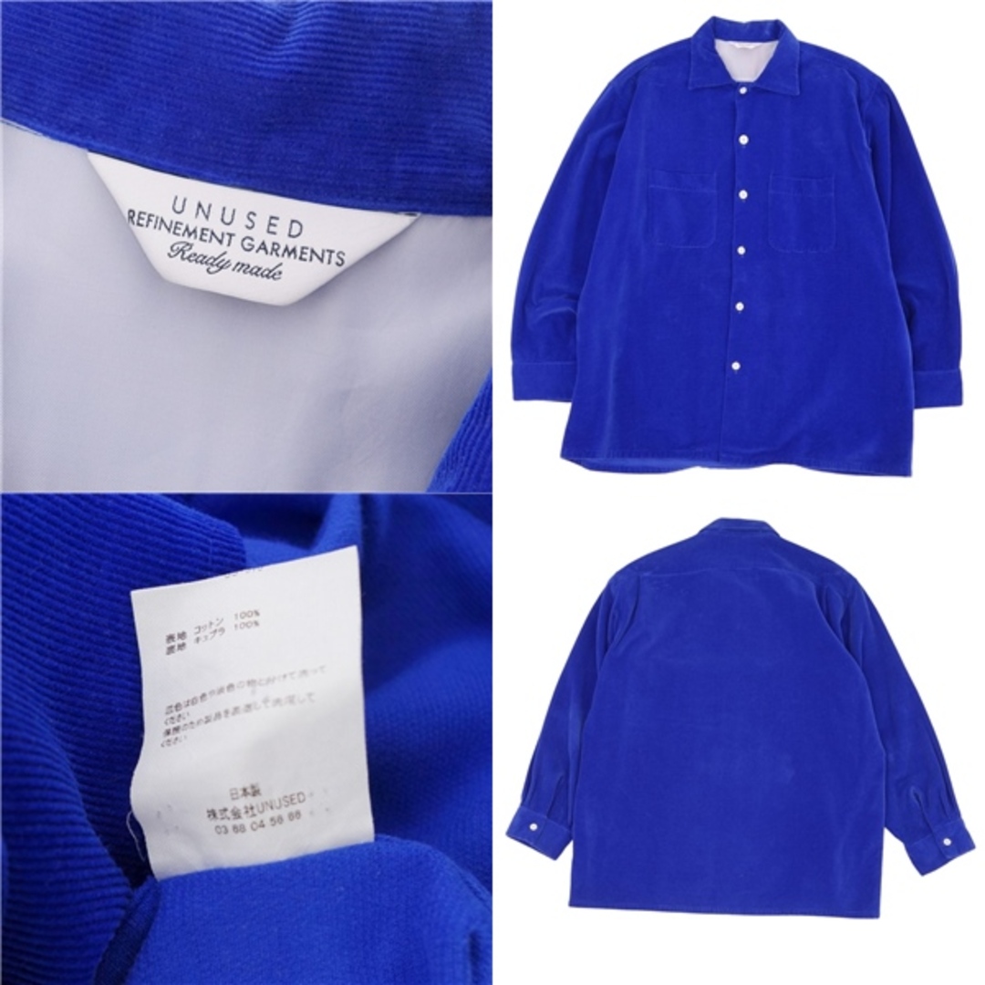 UNUSED - 美品 アンユーズド UNUSED シャツ ジャケット CORDUROY SHIRT