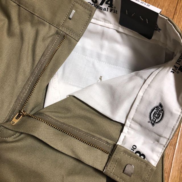 新品未使用 Dickies チノパン 874 original fit W30 3