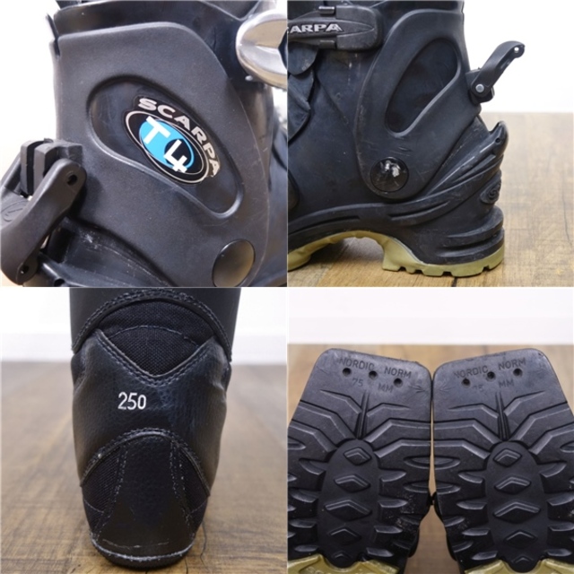 SCARPA - スカルパ SCARPA テレマークブーツ T4 25.0cm スキー SCARPA - スカルパ SCARPA テレマークブーツ T4 25.0cm スキー