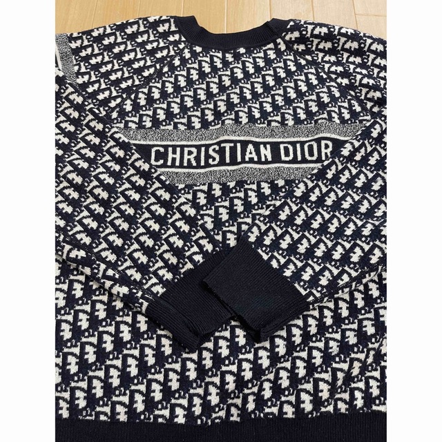 Christian Dior(クリスチャンディオール)の【最終値下げ】Christian Dior リバーシブルニット メンズのトップス(ニット/セーター)の商品写真