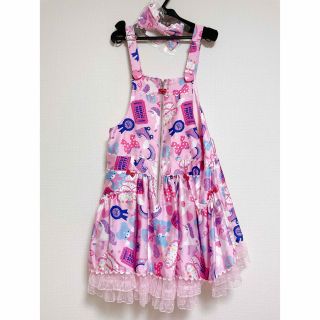 AngelicPretty ガーリーステッカー サロペット